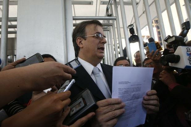 El ex jefe de Gobierno capitalino, Marcelo Ebrard, durante un evento el pasado 4 de febrero. Foto: La Jornada