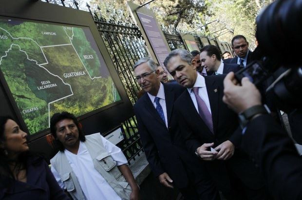 Miguel Ángel Mancera inauguró hoy la exposición fotográfica 