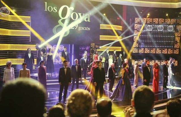 La 29ª entrega de los premios Goya, en Madrid, España. Foto Reuters