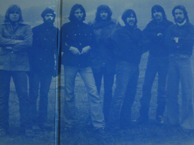 Chicago, en 1973. De izquierda a derecha, Peter Cetera, Danny Seraphine, Robert Lamm, Lee Loughnane, Terry Kathwalter Parazaider y James Pankow