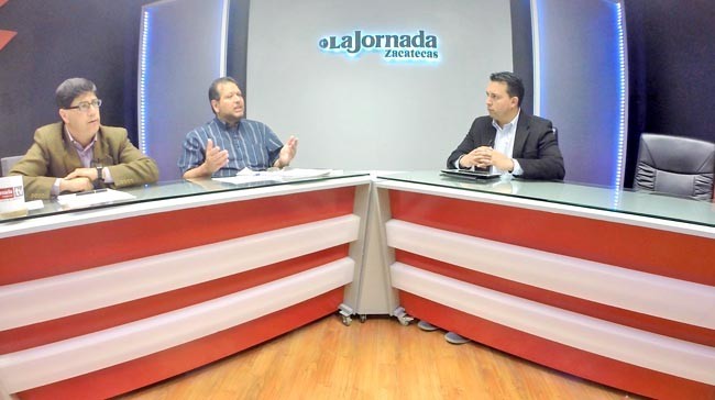 Marco Torres Inguanzo, Pedro Martínez Arteaga y Raymundo Cárdenas Vargas ■ foto: miguel ángel núñez