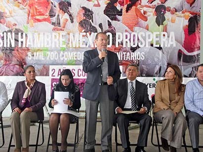 El acto protocolario fue realizado en las instalaciones de la delegación ■ FOTO: LA JORNADA ZACATECAS