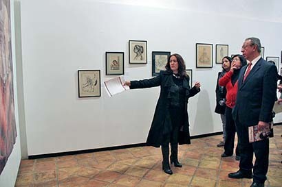 La exposición estará en el Museo Pedro Coronel y está compuesta de 68 obras ■ foto: La Jornada Zacatecas
