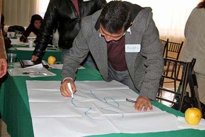 Los asistentes participaron en actividades de sensibilización ■ foto: La Jornada Zacatecas