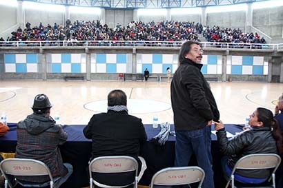 Aspecto de asamblea del Sindicato de Personal Académico de la Universidad Autónoma de Zacatecas ■ foto: andrés sánchez