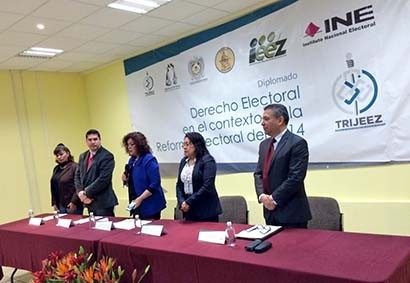 Aspecto de la ceremonia de apertura en el Tribunal de Justicia Electoral del Estado de Zacatecas ■ FOTO: LA JORNADA ZACATECAS