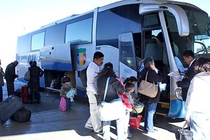 Durante 2014 y 2013 hubo tan sólo un asalto a autobuses de pasajeros: SNSP ■ foto: MIGUEL áNGEL NúÑEZ