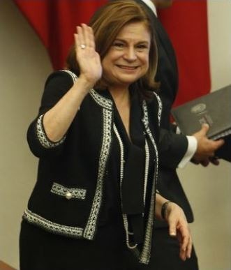 Arely Gómez, al comparecer para ser ratificada como titular de la PGR ante la comisión de Justicia del Senado, la víspera. Foto: La Jornada