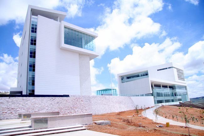 Las oficinas del IEM se ubican en el Edificio B, de Ciudad Administrativa. Imagen de las instalaciones ■ FOTO: LA JORNADA ZACATECAS