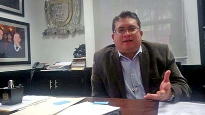 Rubén Ibarra Reyes, director de la Unidad Académica de Ciencias Sociales de la UAZ ■ FOTO: MARTÍN CATALÁN LERMA