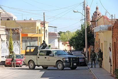 Imagen de archivo de operativo de la Armada en Zacatecas ■ foto: La Jornada Zacatecas