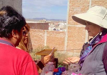 Maru Pérez Compean, del Partido Humanista ■ foto: La Jornada Zacatecas