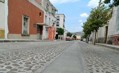 Aspecto del Centro Histórico del municipio de Teúl de González Ortega ■ FOTO: LA JORNADA ZACATECAS