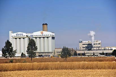 Aspecto de la Compañía Cervecera de Zacatecas SA de CV ■ foto: MIGUEL ÁNGEL NÚÑEZ