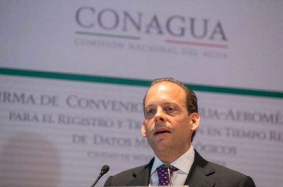 David Korenfeld, titular de Conagua. Foto: Pablo Ramos / archivo