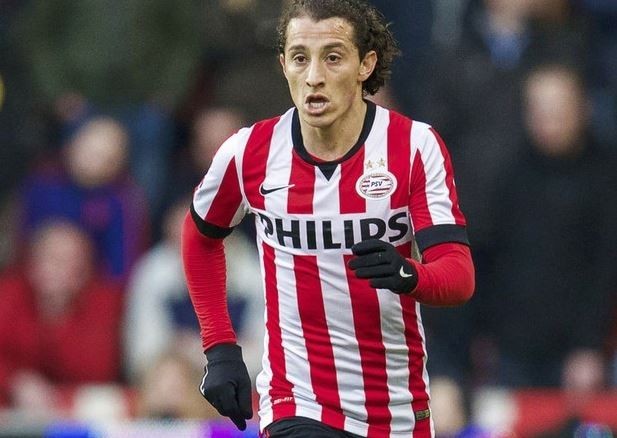 Andrés Guardado fue jugador clave en el PSV clave para conseguir el título de la Eredivisie. Foto Xinhua