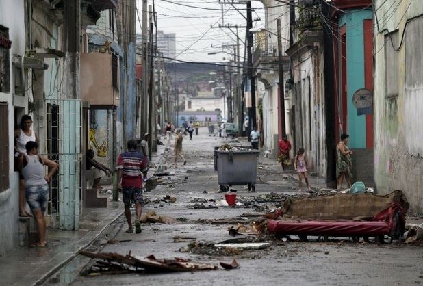 La Habana fue afectada por intensas lluvias. Foto Reuters
