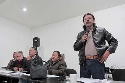 Crescenciano Sánchez Pérez, secretario general del Sindicato de Personal Académico de la Universidad Autónoma de Zacatecas ■ foto: ernesto moreno