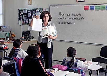 El Inegi publicó un estudio sobre el salario de los docentes en el marco del Día del Maestro ■ FOTO: LA JORNADA ZACATECAS