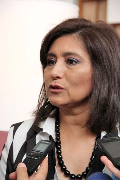 Leticia Catalina Soto, procuradora de Justicia en el estado ■ FOTO: ANDRÉS SÁNCHEZ