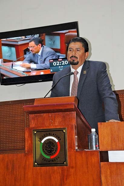 José Guadalupe Hernández Ríos es ahora diputado independiente ■ foto: La Jornada Zacatecas