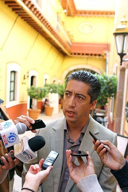 Roberto Rosales Pitones, secretario de Desarrollo Económico y Turismo del ayuntamiento capitalino ■ FOTO: ANDRÉS SÁNCHEZ