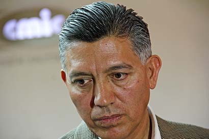 Francisco Carrillo Pasillas, presidente en Zacatecas de la Cámara Mexicana de la Industria de la Construcción ■ foto: andrés sánchez
