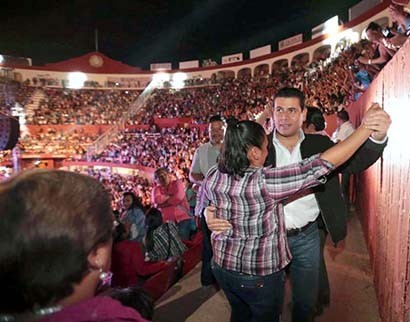 El evento se realizó en la plaza de toros ■ FOTO: La Jornada Zacatecas