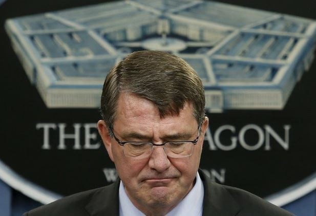 El secretario de Defensa, Ash Carter, durante un Informe Anual sobre Ataques Sexuales de la Milicia, el 1 de mayo pasado. Foto Reuters