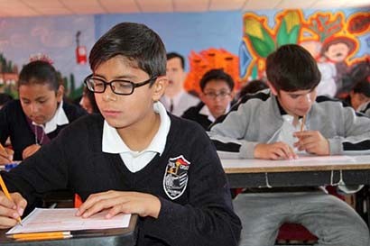 Las autoridades educativas informaron que no hubo incidentes ■ FOTO: LA JORNADA ZACATECAS