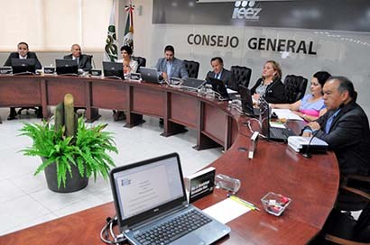 El órgano comicial hará las gestiones para para obtener los recursos financieros necesarios para el Proceso Electoral 2015–2016, se dijo en sesión de este viernes ■ foto: La Jornada Zacatecas