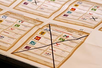 Este miércoles se realizarán sesiones distritales para terminar el conteo de votos ■ FOTO: ANDRÉS SÁNCHEZ