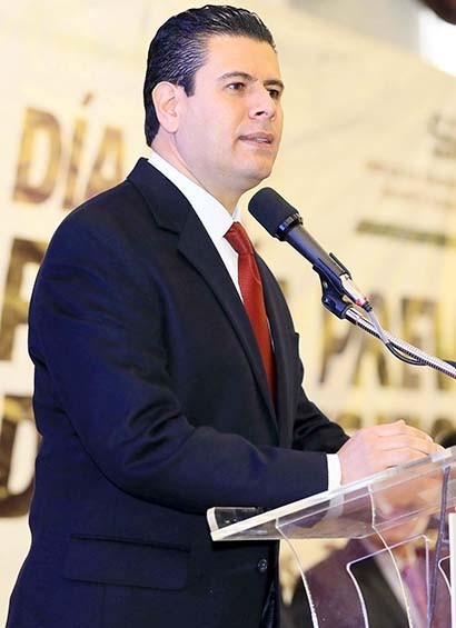 Miguel Alonso, gobernador de Zacatecas ■ FOTO: LA JORNADA ZACATECAS