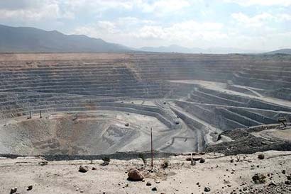 Unidad minera del grupo Goldcorp Peñasquito ■ FOTO: LA JORNADA ZACATECAS