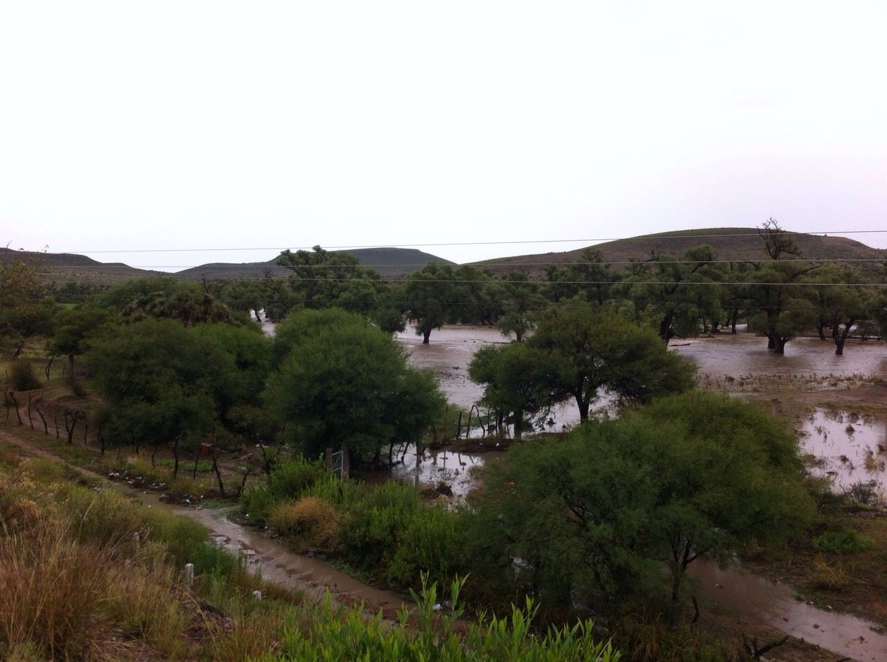 Presa El Fuerte, ubicada en Malpaso, comunidad de Villanueva. Foto: CORTESÍA