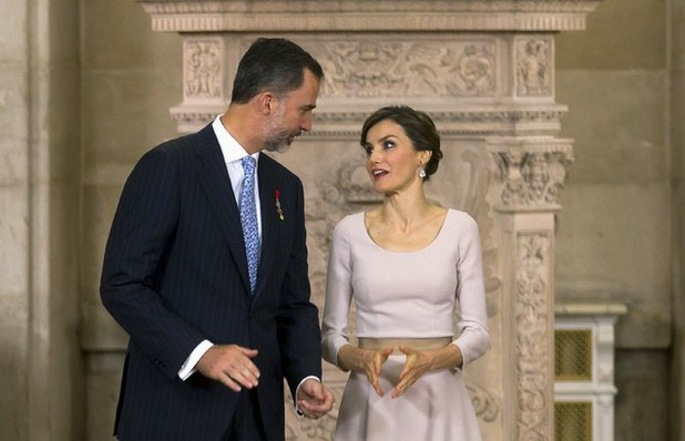 Los reyes de España, Felipe VI y Letizia, llegarán este domingo a la ciudad de México. Foto Reuters