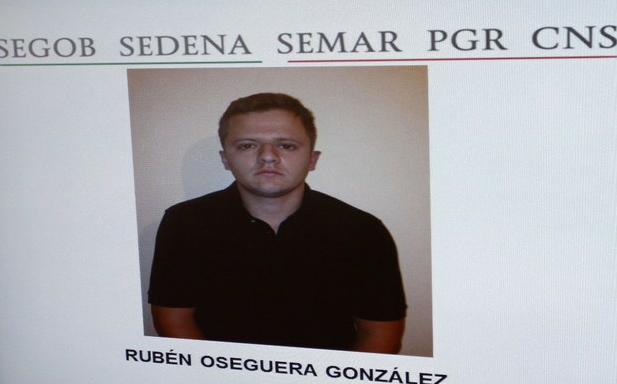 Rubén Oceguera, 'El Menchito', fue detenido ayer en el municipio de Zapopan, Jalisco. Foto Cuartoscuro / Archivo