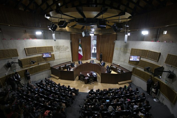 En imagen de archivo, el TEPJF. Foto: La Jornada