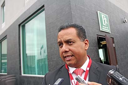 Sergio Martínez Escamilla, delegado de la PGR en Zacatecas ■ FOTO: ANDRÉS SÁNCHEZ
