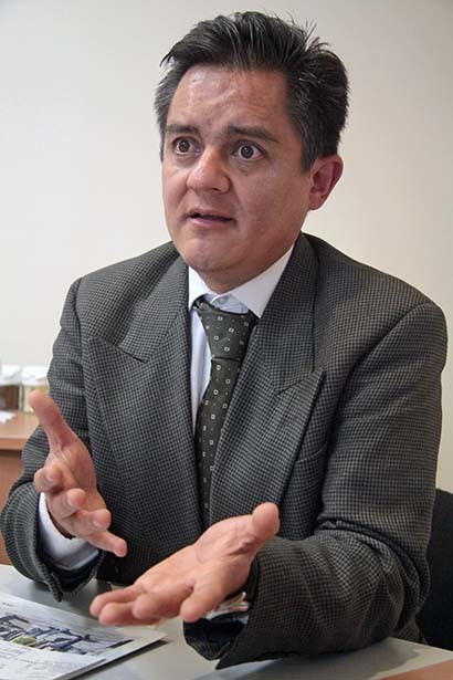 Arnulfo Joel Correa Chacón, presidente de la CDHEZ ■ foto: La Jornada Zacatecas