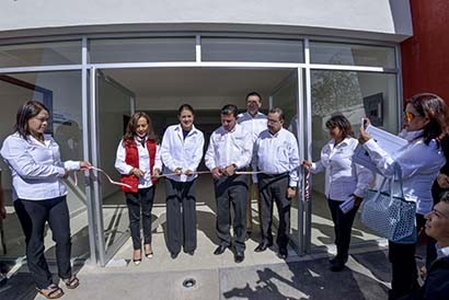 Aspecto de la inauguración del centro en Fresnillo ■ FOTO: LA JORNADA ZACATECAS