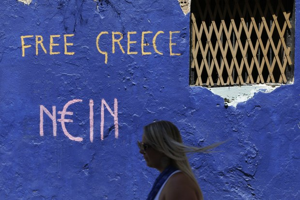 Escena cotidiana en Atenas, en imagen de este miércoles. Foto Ap