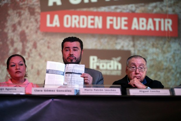 El Centro Agustín Pro rindió su informe sobre la investigación del caso Tlatlaya. Foto: La Jornada