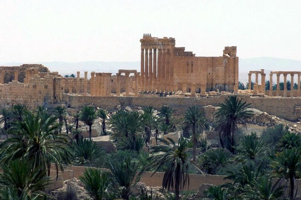 La antigua ciudad romana de Palmira, al norte de Damasco, en Siria, fue tomada recientemente por el EI. Foto Ap