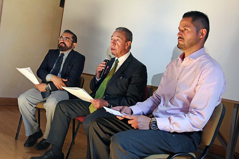 La presentación de la convocatoria estuvo encabezada por el director del IZC, Gustavo Salinas Íñiguez ■ FOTO: ANDRÉS SÁNCHEZ