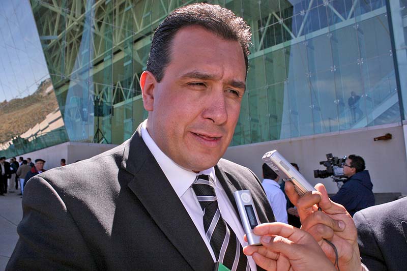 Uriel Márquez Cristerna, coordinador general Jurídico de Gobierno del estado ■ foto: la jornada zacatecas