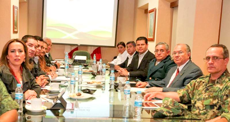 Reunión de trabajo del Grupo de Coordinación Local ■ FOTO: LA JORNADA ZACATECAS