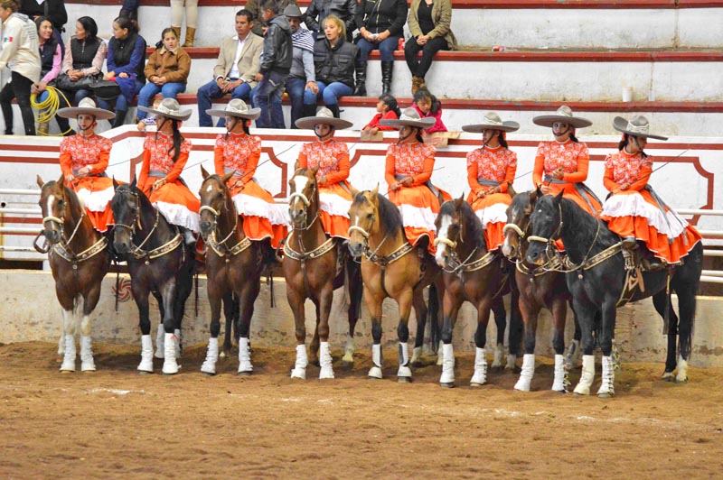 El torneo se desarrolló en el Monumental Lienzo Charro Antonio Aguilar, de la capital zacatecana ■ foto: la jornada zacatecas