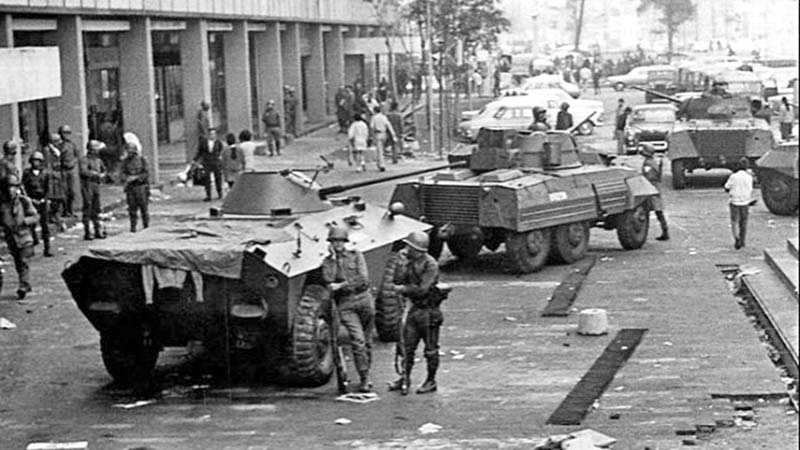 El 2 de octubre de 1968 el Ejército reprimió a estudiantes y sociedad civil congregados en la Plaza de las Tres Culturas ■ FOTO: LA JORNADA ZACATECAS