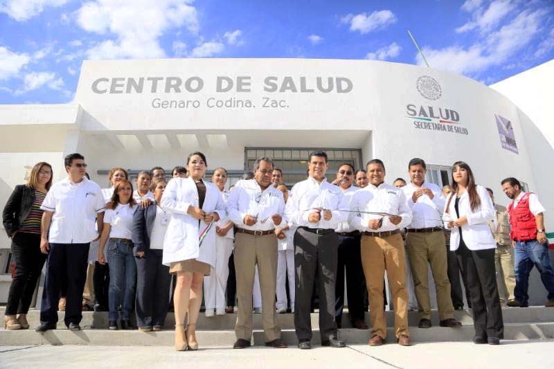 Inauguraron un centro de salud en Genaro Codina ■ foto: la jornada zacatecas
